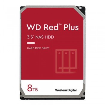 WD RED PLUS WD80EFBX - DISCO DURO - 8 TB - INTERNO - 3.5\c - SATA III 6GB/S - BÚFER: 256 MB - 7200 R