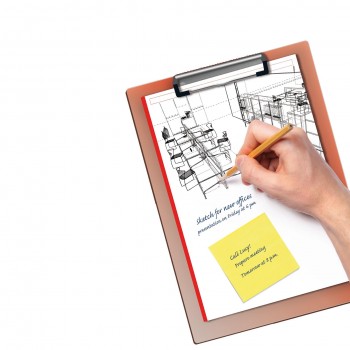 CARPETA MADERA CON PINZA SUPERIOR A4 CLIPBOARD APLI 14684