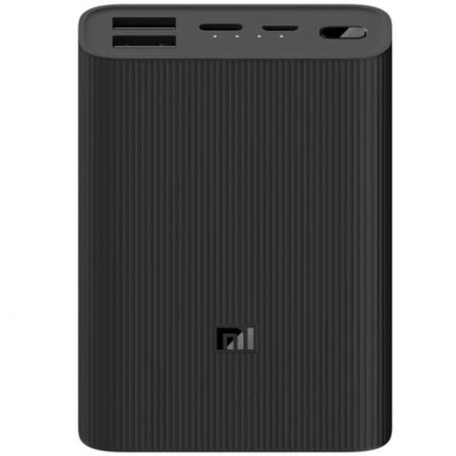 BATERIA EXTERNA POWERBANK XIAOMI 10000 MAH MI POWER BANK 3 ULTRA POWER COLOR NEGRO