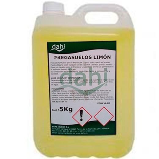 FREGASUELOS DAHI AROMA LIMON GARRAFA DE 5 LITROS COD 159951