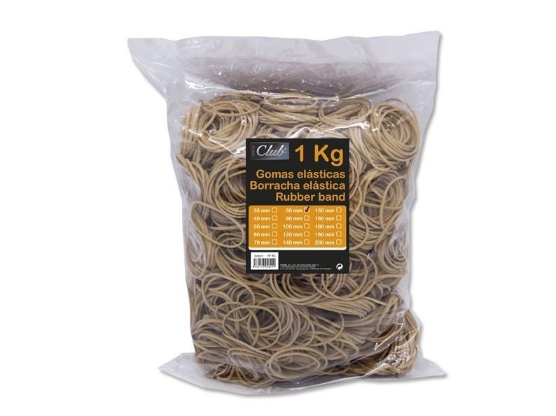 BOLSA GOMAS ELASTICAS 1 KG Nº 8 INGRAF