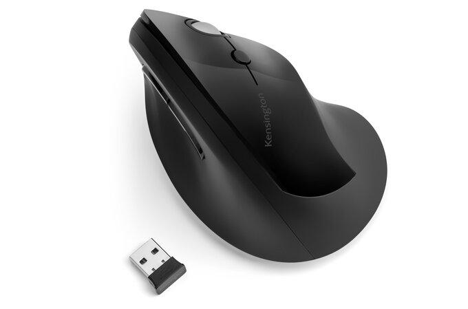 RATON INALAMBRICO KENSIGTON PRO FIT ERGO VERTICAL COLOR NEGRO