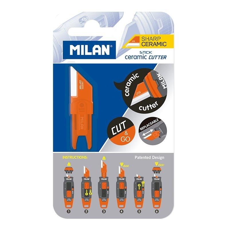 BLISTER HOJA CERAMICA DE REPUESTO PARA CUTTER STICK MILAN