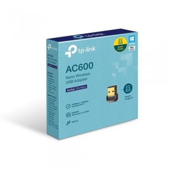 RECEPTOR WIFI TP-LINK ARCHER T2U NANO USB DOBLE BANDA AC600