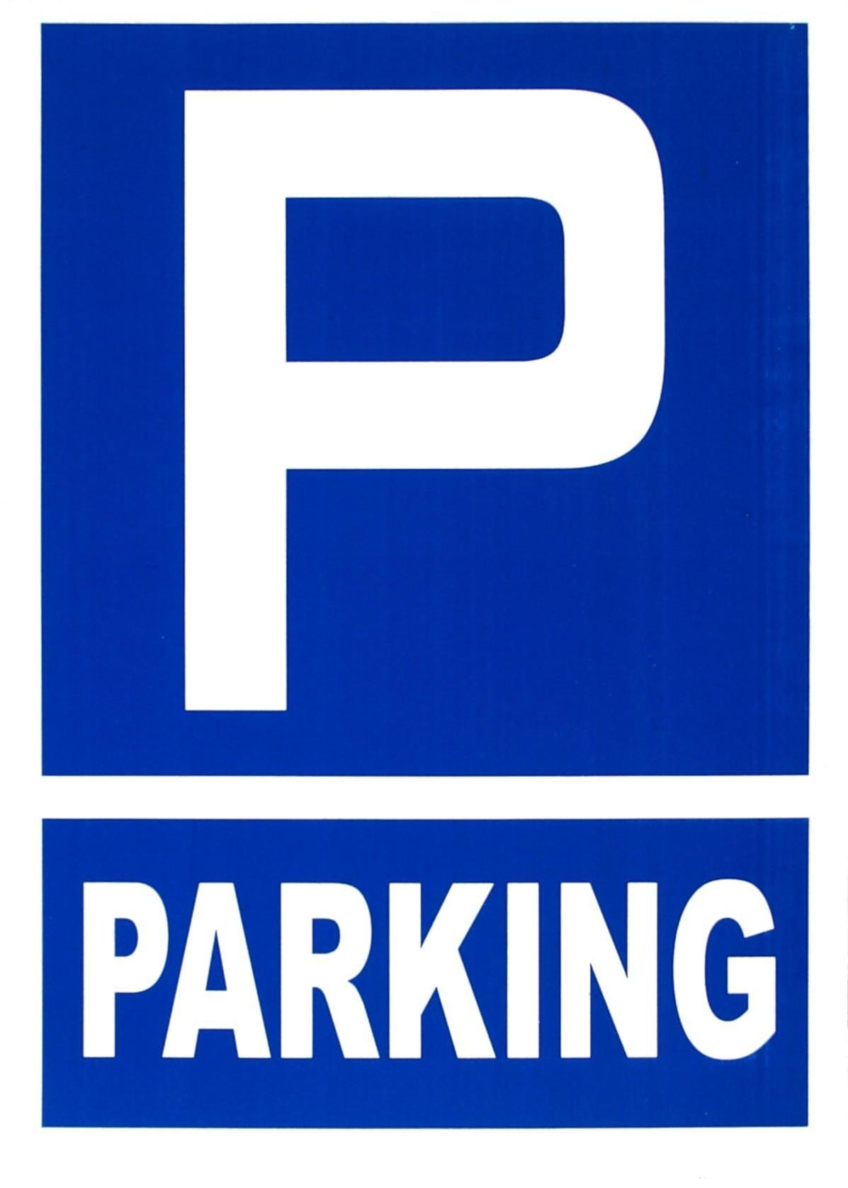 SEÑAL "PARKING" EN PVC A4 210 X 297 MM ARCHIVO 2000