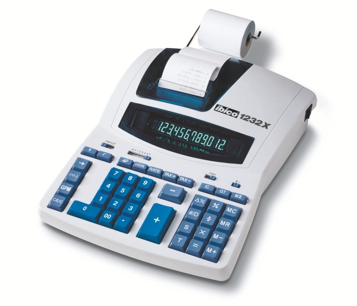 CALCULADORA CON IMPRESION IBICO 1232X PROFESIONAL