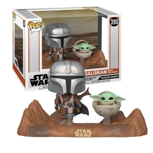 FUNKO POP STAR WARS THE MANDALORIAN & BABY YODA