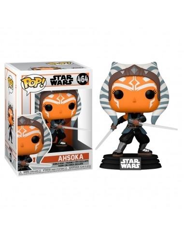 FUNKO POP STAR WARS THE MANDALORIAN AHSOKA CON SABLES 54527