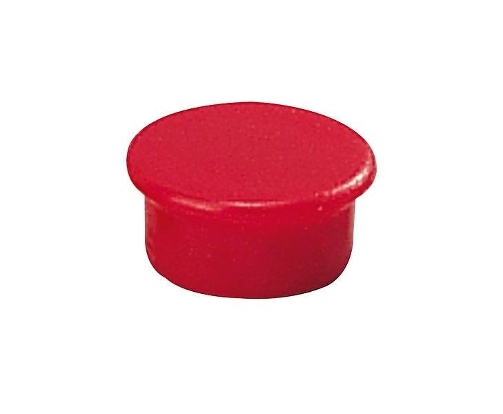 CAJA 10 IMANES PARA SUJECION DAHLE 13MM ROJO