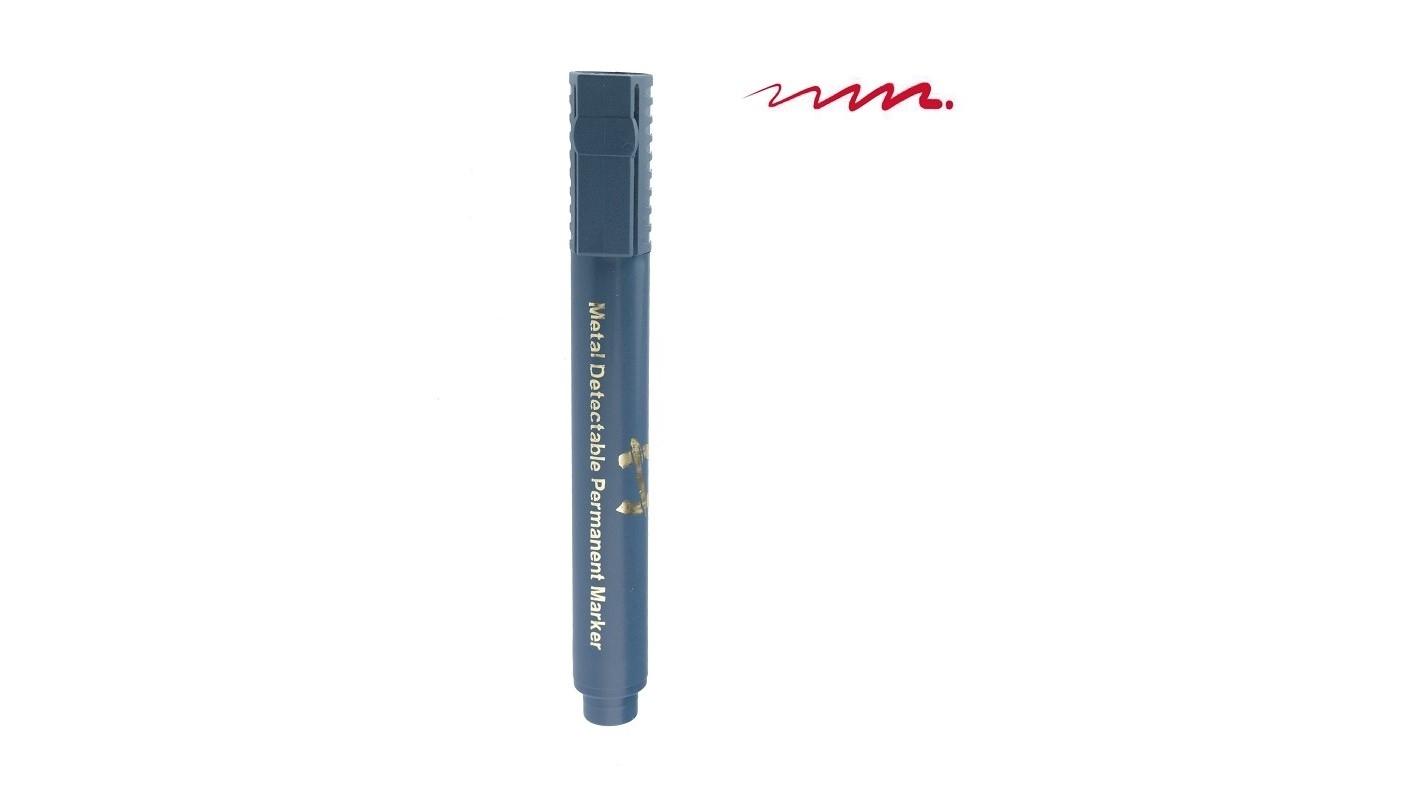 ROTULADOR DETECTABLE PERMANENTE TINTA ROJA