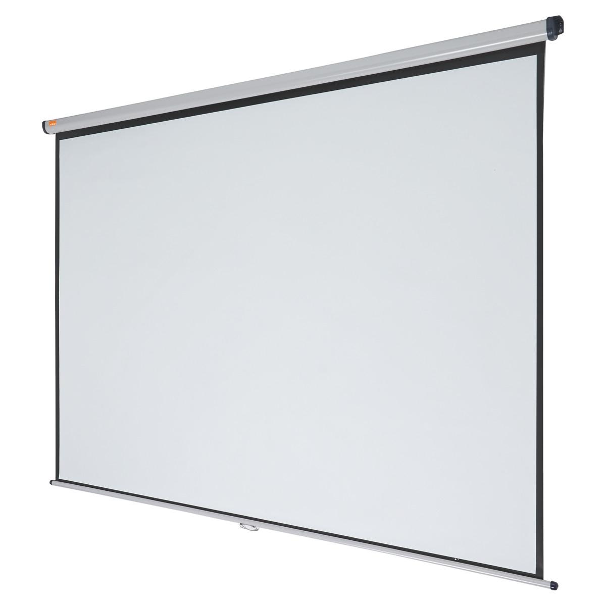 PANTALLA NOBO MURAL PARA PROYECCION BLANCO MATE 2400X1813 MM