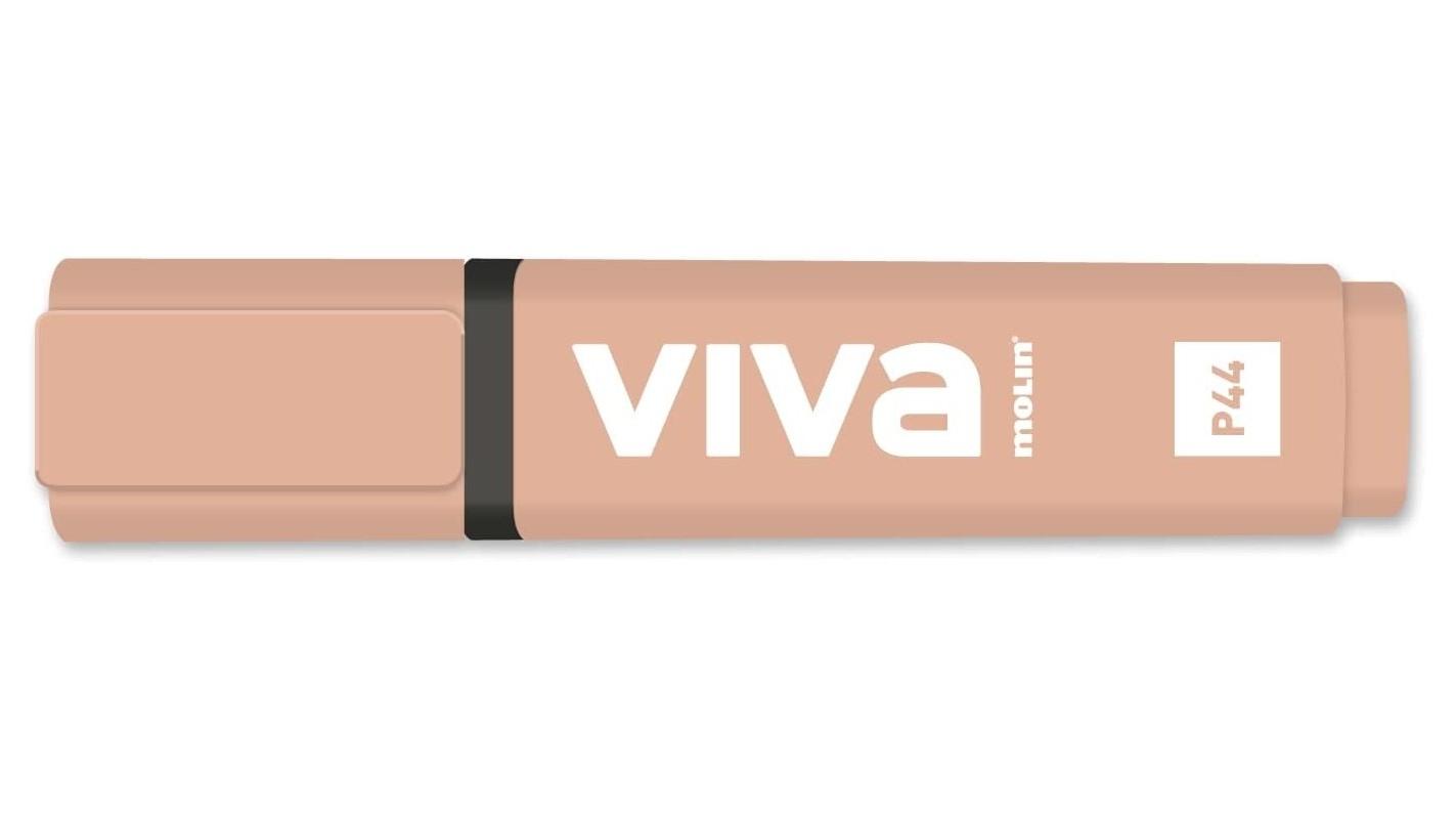 ROTULADOR FLUORESCENTE PASTEL MOLIN VIVA COLOR SALMON