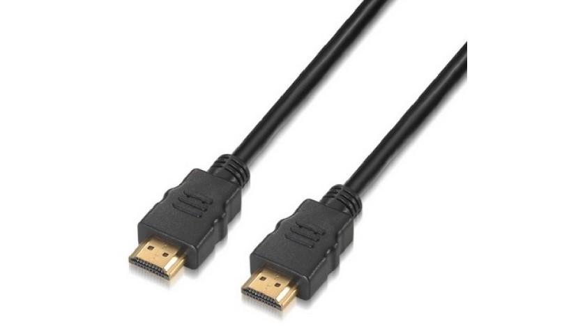 CABLE HDMI NANOCABLE 2.0 4K 60HZ 18GBPS A/M-A/M 1M NEGRO