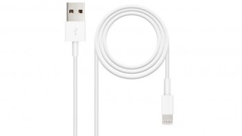 CABLE IPHONE LIGHTNING A USB C 50 CM NANOCABLE COLOR BLANCO