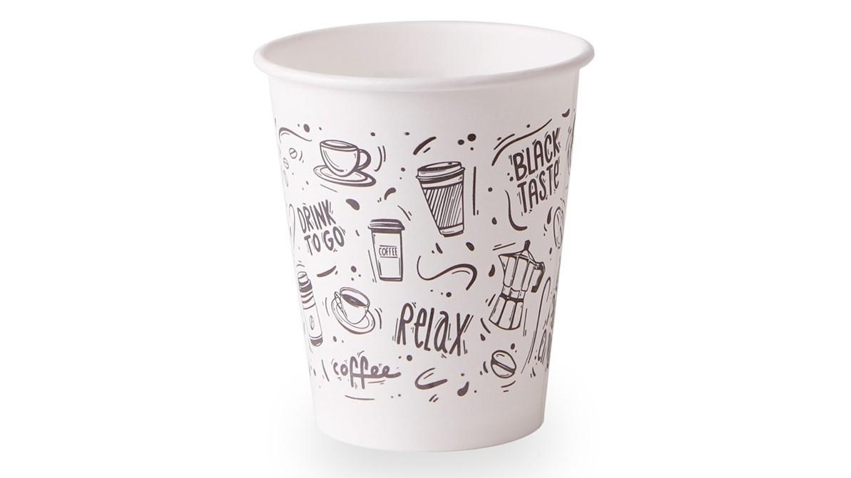 BOLSA 50 VASOS DE CARTON NUPIK DISEÑO GRAFFITTI 290CC