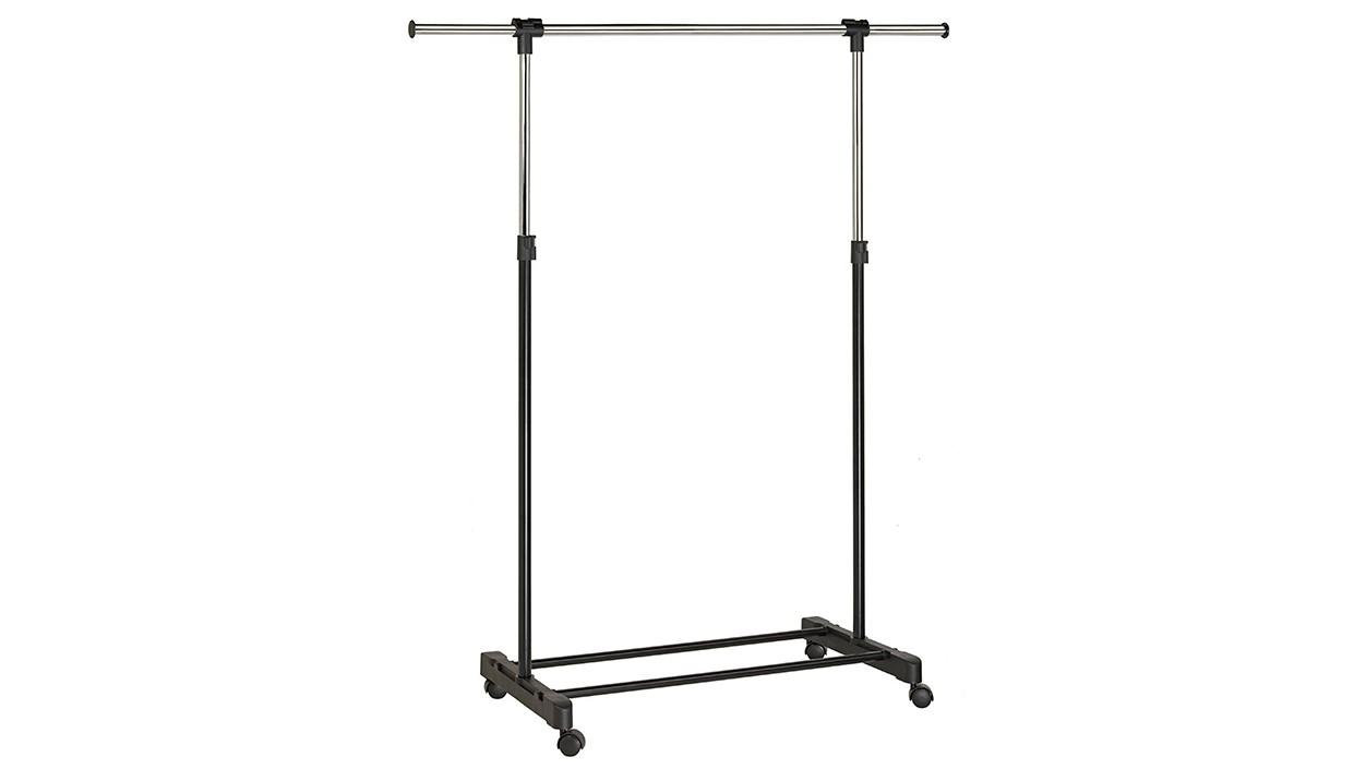 PERCHERO EXTENSIBLE DE PIE UNILUX EXTEND CON 4 RUEDAS
