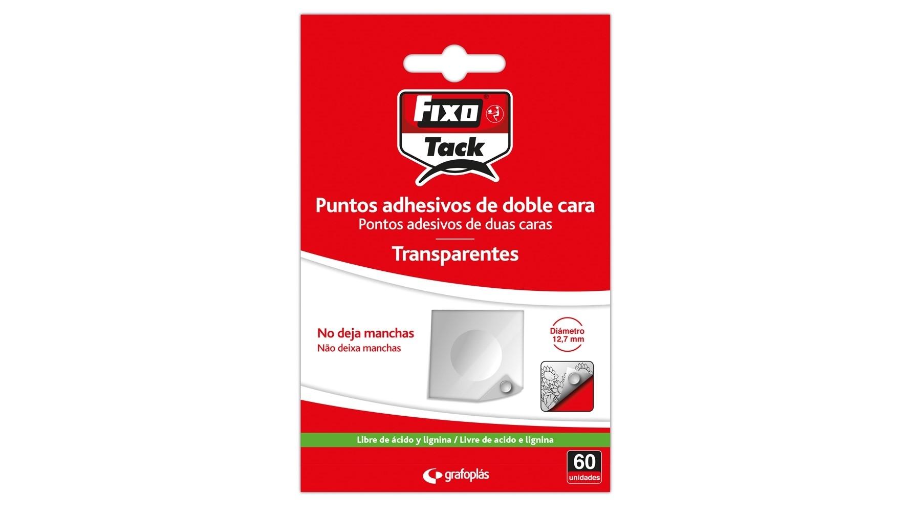PACK 60 PUNTOS ADHESIVOS DOBLE CARA FIXO