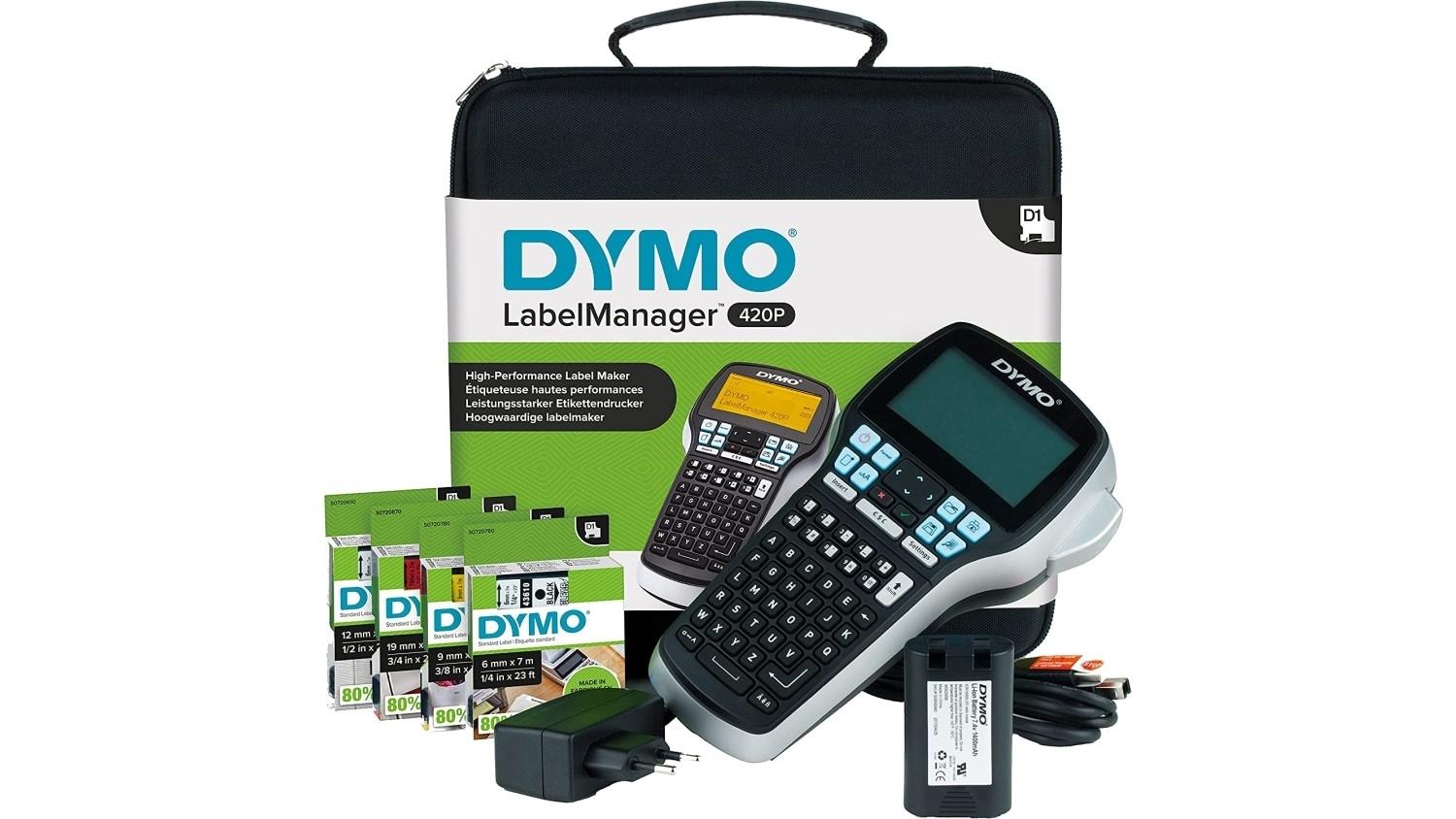 KIT MALETIN ROTULADORA DYMO LABELMANAGER 420P