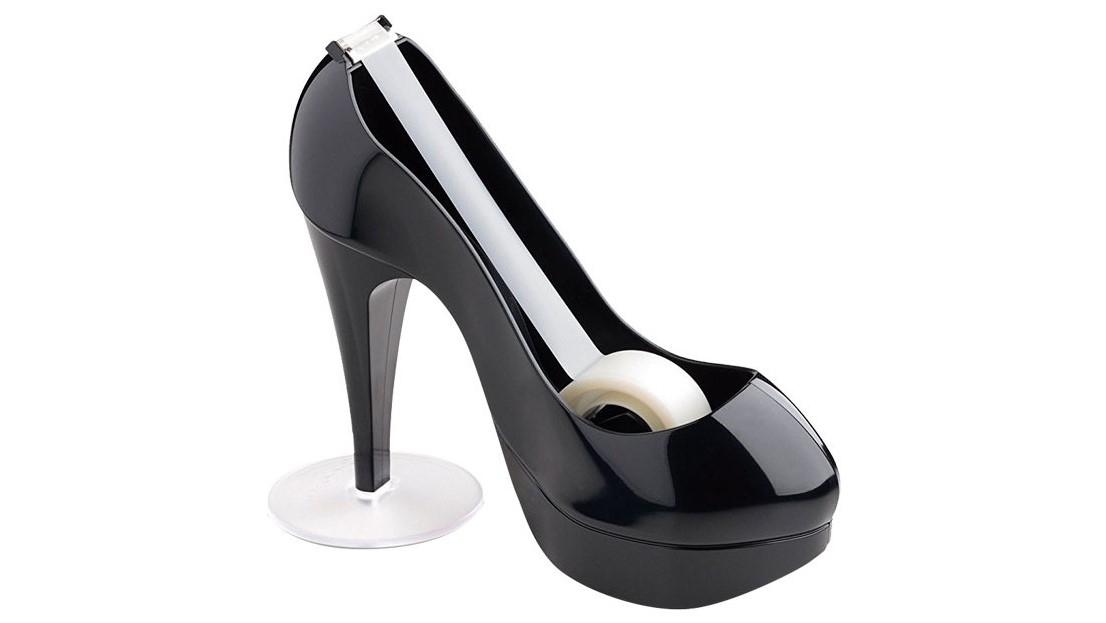 PORTARROLLOS SCOTCH ZAPATO CON CINTA ADHESIVA