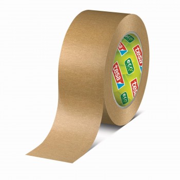 ROLLO PRECINTO TESA PAPEL STANDARD ECOLOGICO MARRON 50 MT X 50 MM CINTA ADHESIVA PARA EMBALAJE