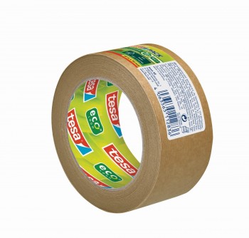ROLLO PRECINTO TESA PAPEL STANDARD ECOLOGICO MARRON 50 MT X 50 MM CINTA ADHESIVA PARA EMBALAJE