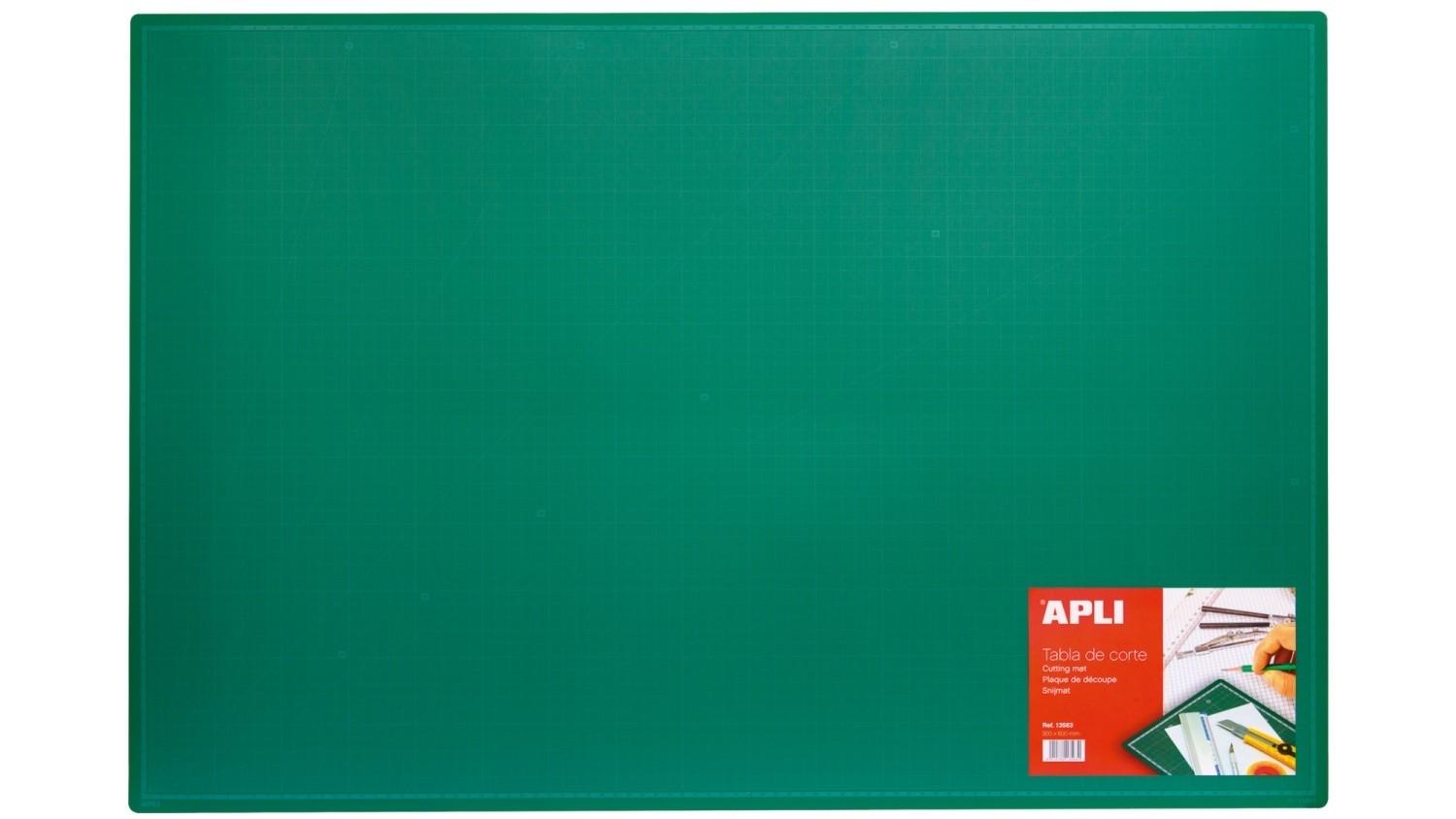 PLANCHA / TABLA PARA CORTE APLI TAMAÑO 900X600X2MM A-1 VERDE