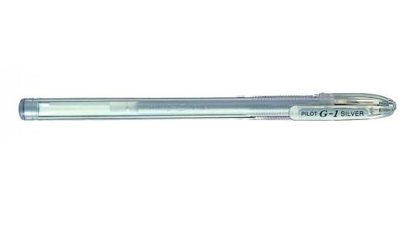 BOLIGRAFO PILOT G-1 PLATA