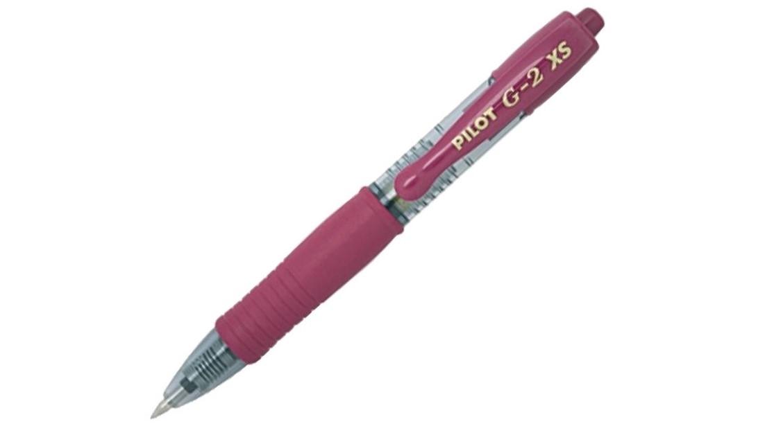 BOLIGRAFO MINI PILOT G-2 PIXIE BURDEOS