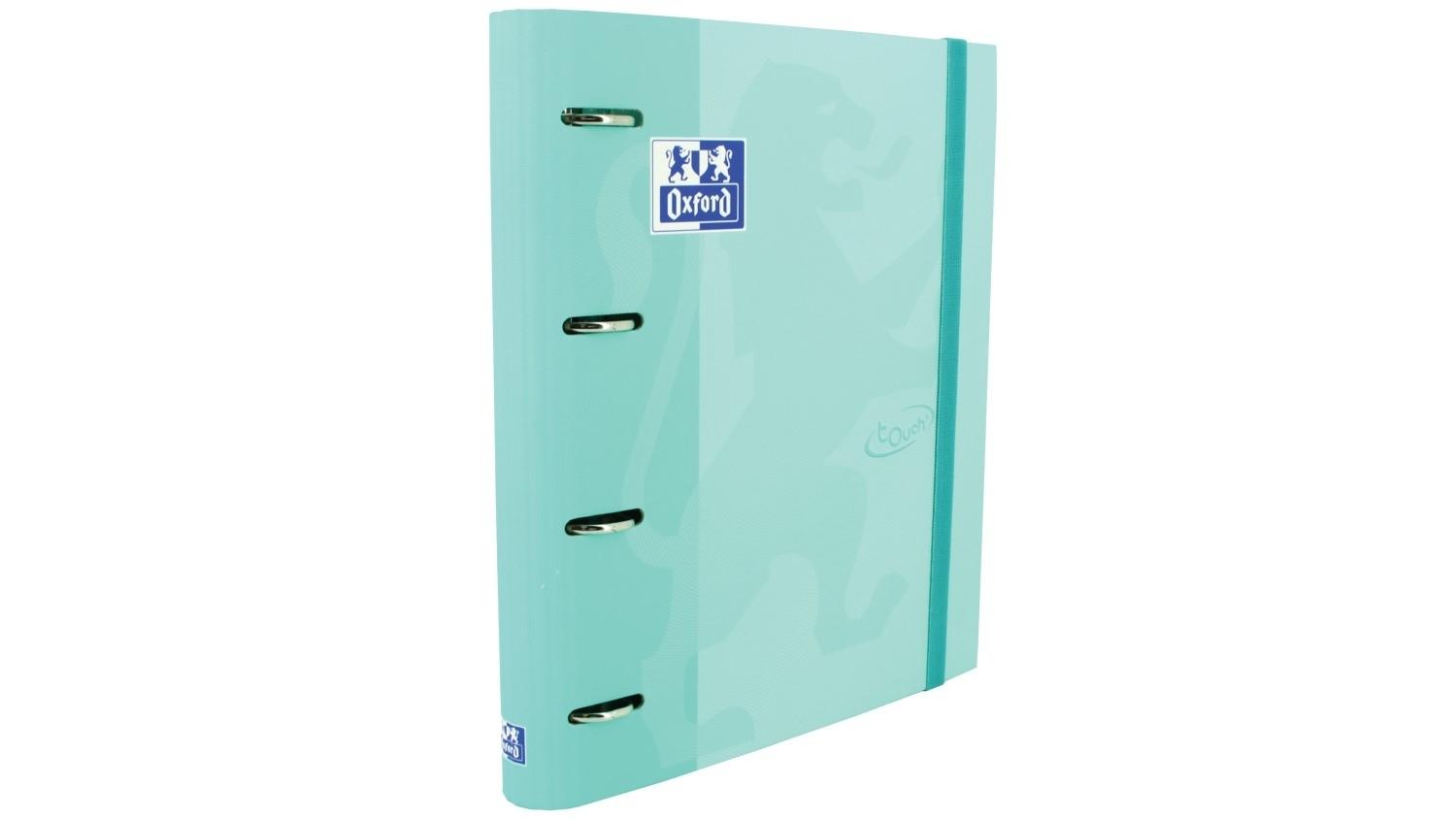 CARPEBLOC OXFORD EUROPEANBINDER TOUCH CON RECAMBIO COLOR ICE MINT PASTEL