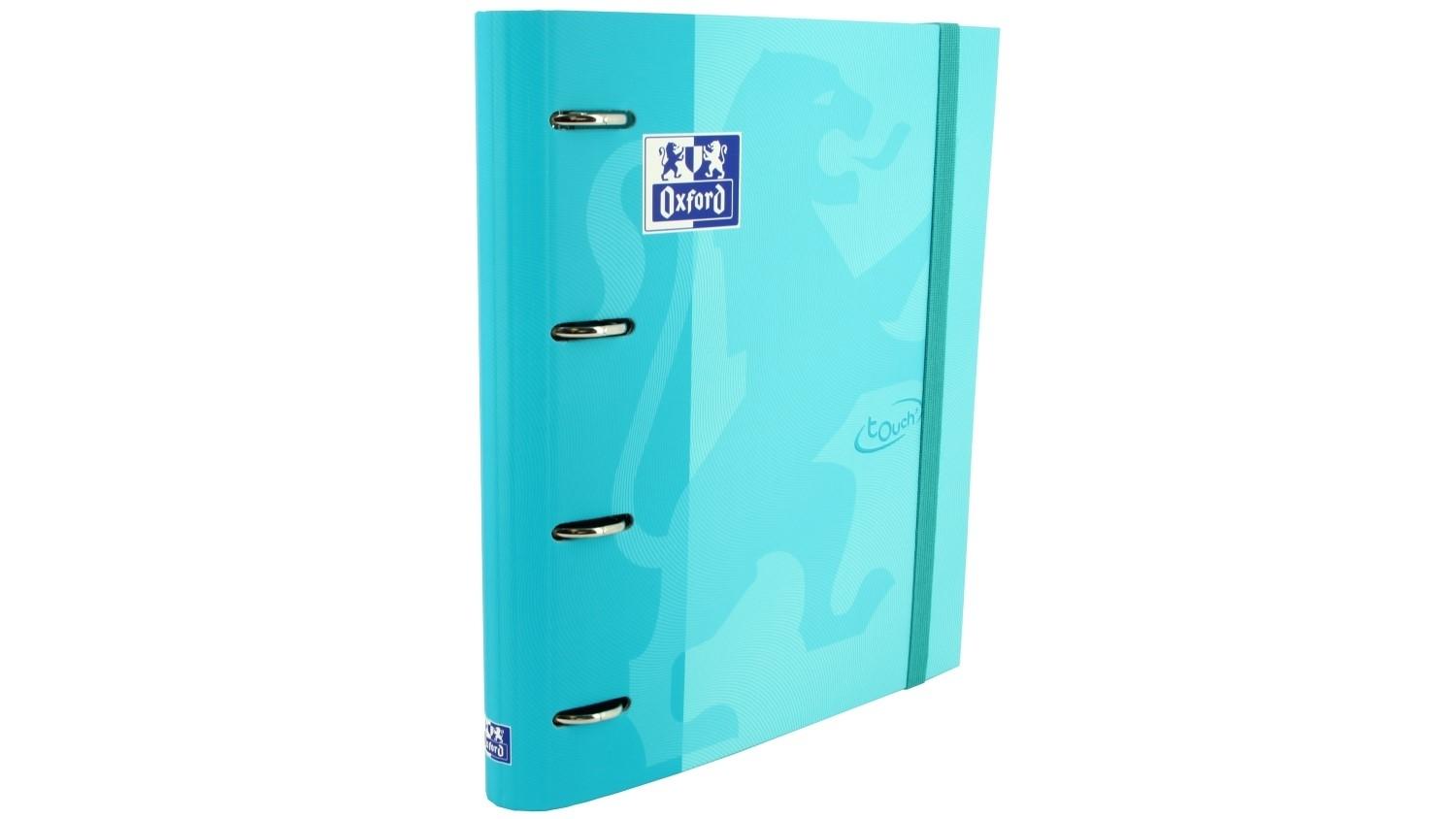 CARPEBLOC OXFORD EUROPEANBINDER TOUCH CON RECAMBIO COLOR AZUL PASTEL