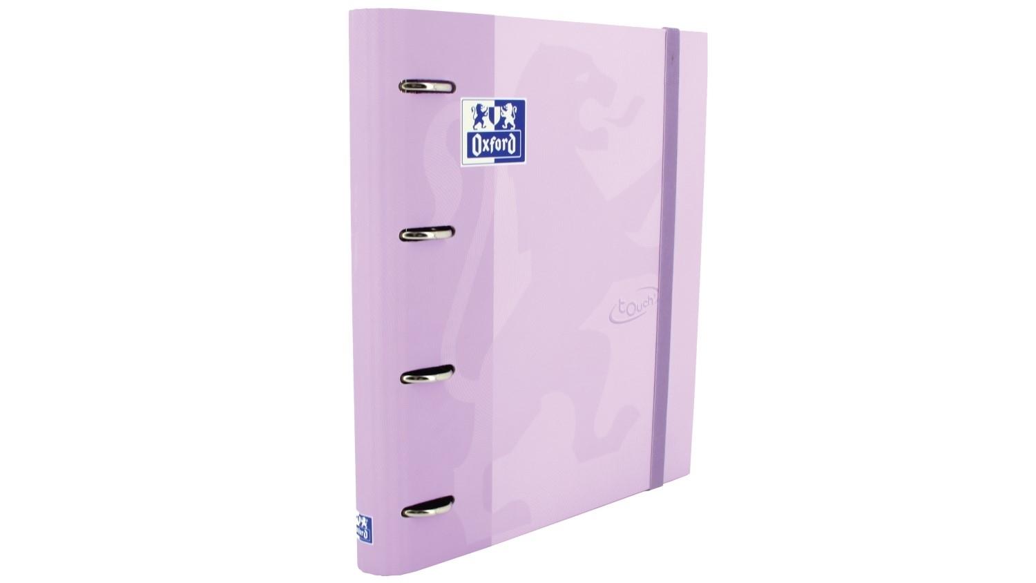 CARPEBLOC OXFORD EUROPEANBINDER TOUCH CON RECAMBIO COLOR LAVANDA PASTEL