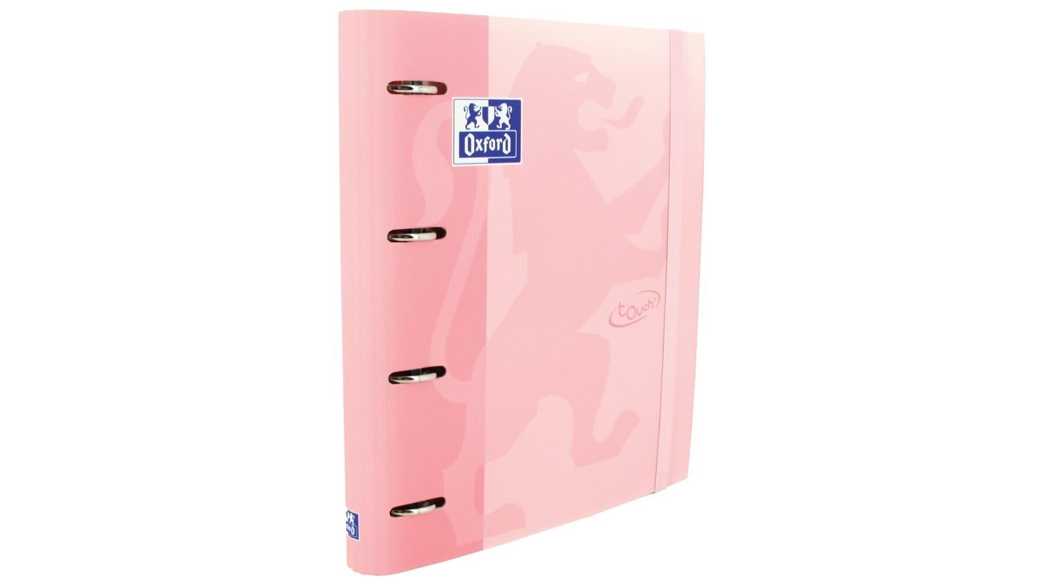 CARPEBLOC OXFORD EUROPEANBINDER TOUCH CON RECAMBIO COLOR FLAMINGO PASTEL