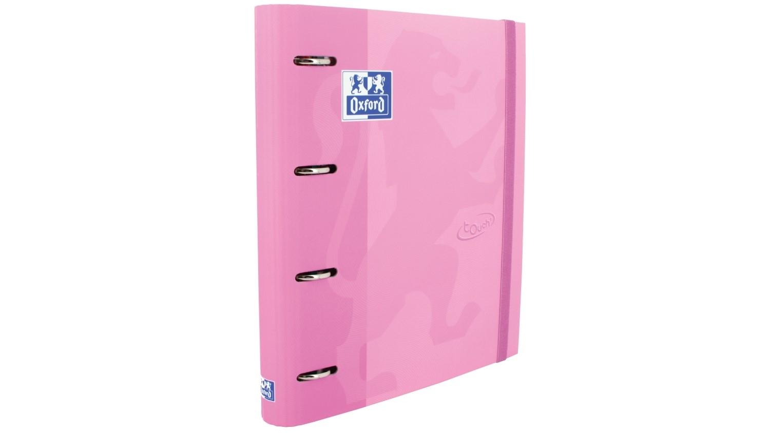 CARPEBLOC OXFORD EUROPEANBINDER TOUCH CON RECAMBIO COLOR FUCSIA PASTEL