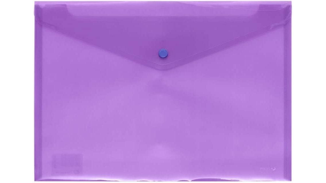 DOSSIER SOBRE BROCHE GRAFOPLAS ECOPLAS FOLIO POLIPROPILENO TRANSLUCIDO VIOLETA