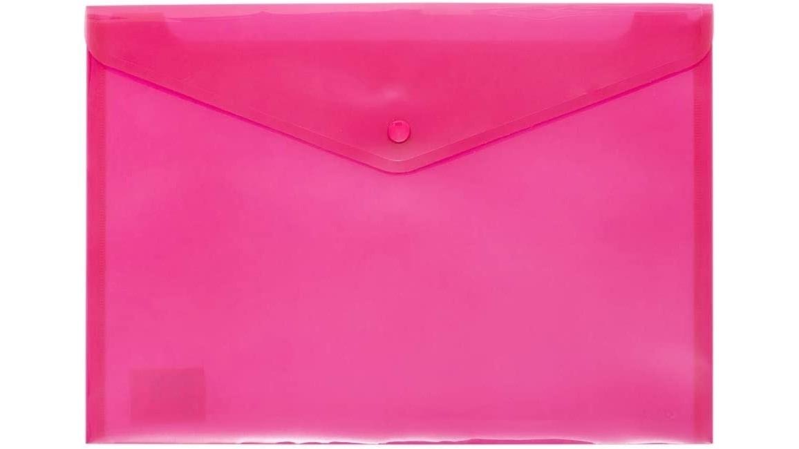 DOSSIER SOBRE BROCHE GRAFOPLAS ECOPLAS FOLIO POLIPROPILENO TRANSLUCIDO FUCSIA