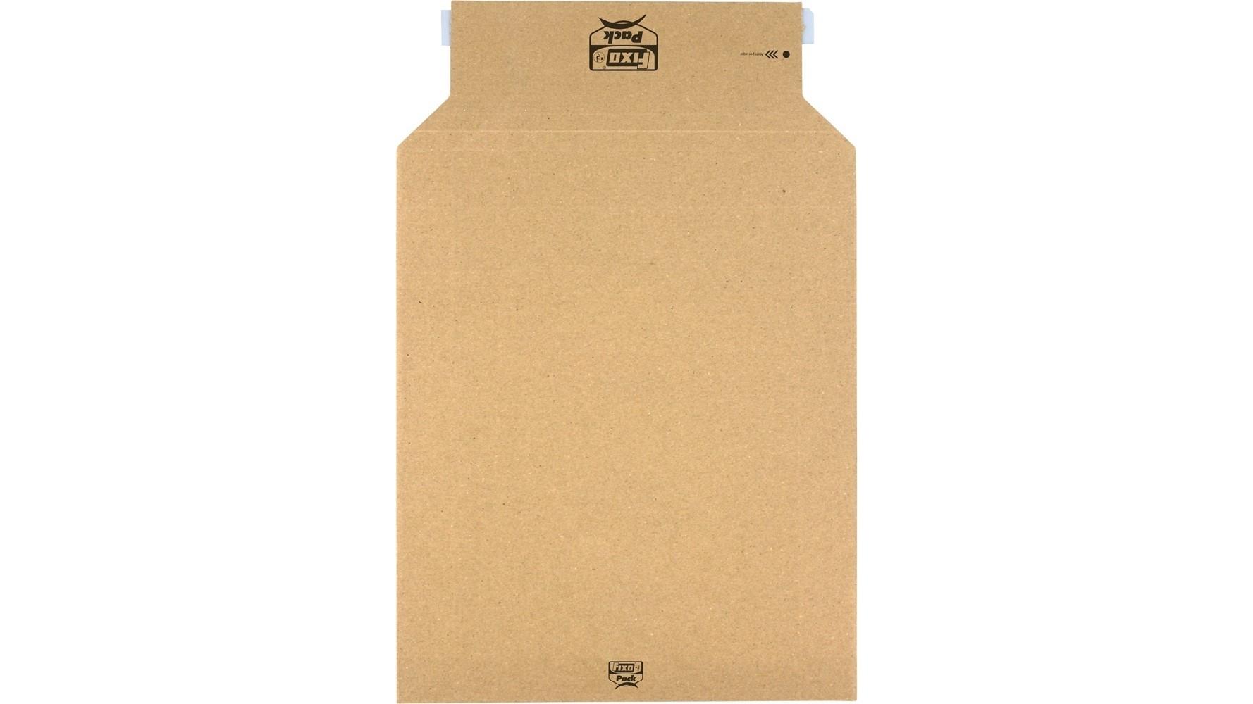 SOBRE DE CARTON PARA ENVIOS FIXOPACK 165X250X70 MM