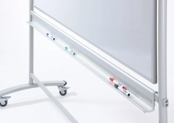 PIZARRA BLANCA VOLTEABLE 120X180 CM MAGNETICA AMBAS SUPERFICIES DE ESCRITURA DAHLE
