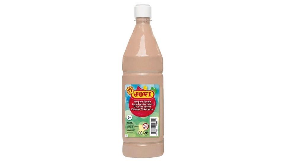 BOTELLA TEMPERA LIQUIDA ESCOLAR JOVI 1000 ML COLOR CARNE