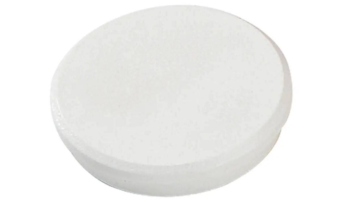 CAJA 10 IMANES PARA SUJECION DAHLE 32MM BLANCO