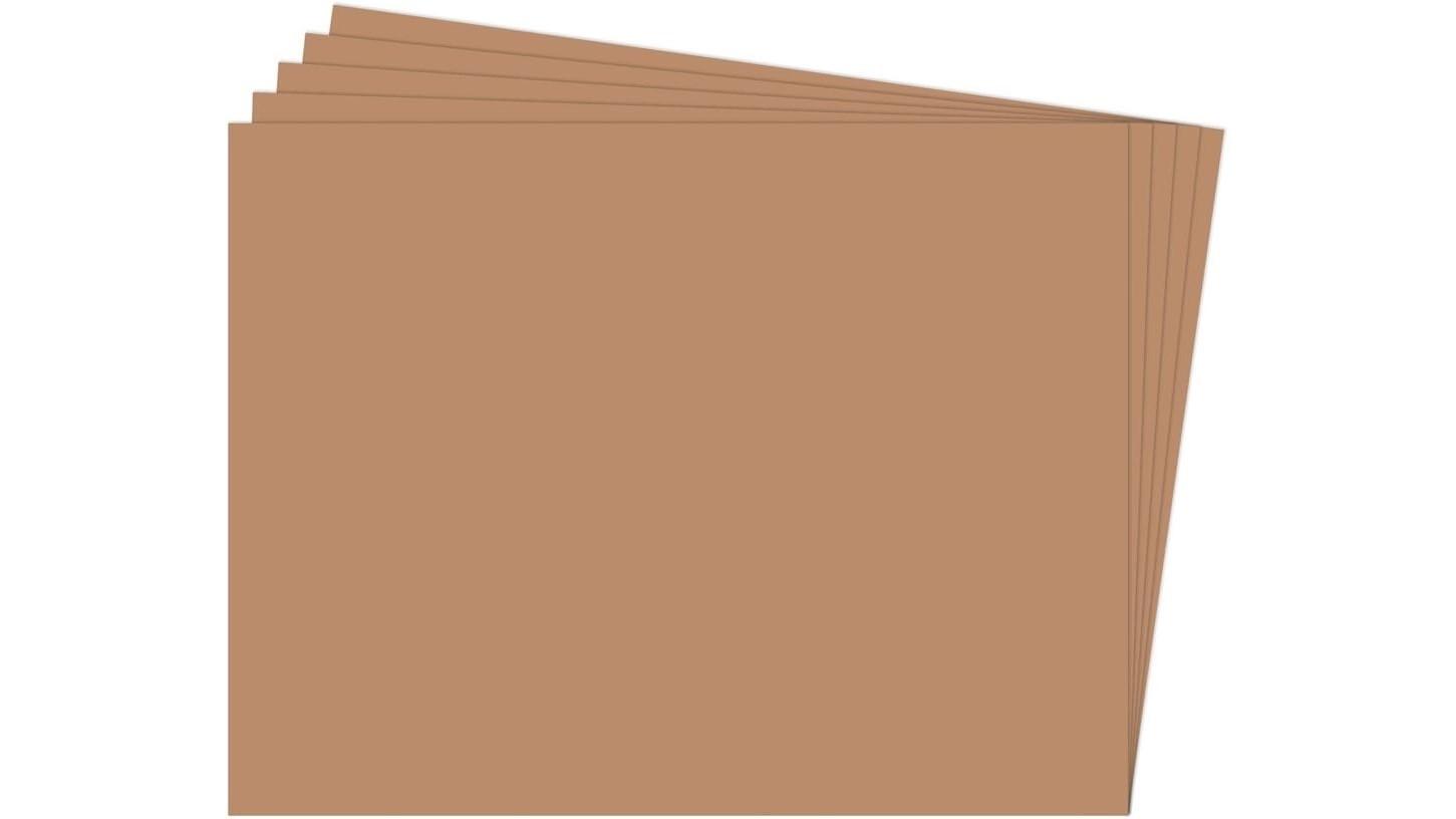 CARTULINA 50X65 180 GRS GRAFOPLAS COLOR MARRON CANELA