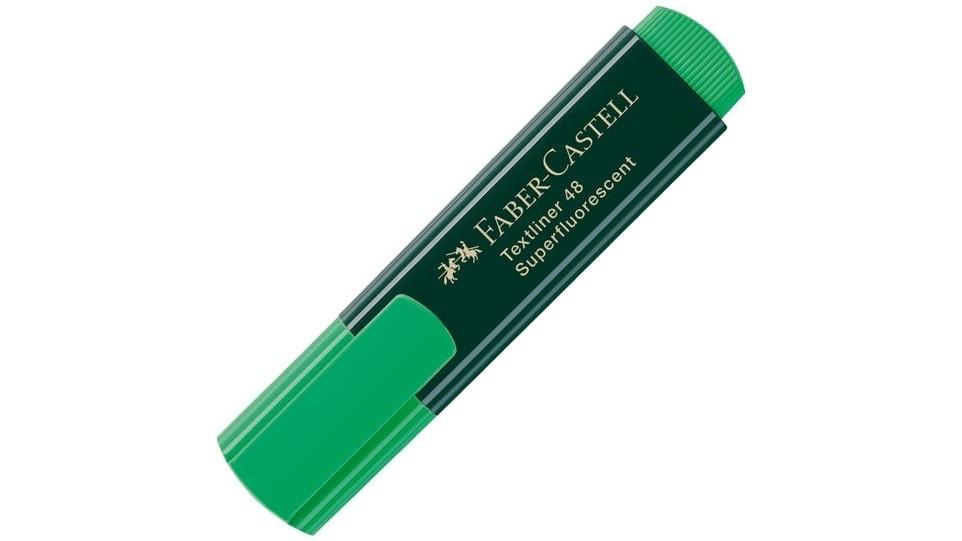 ROTULADOR FLUORESCENTE FABER CASTELL TEXTLINER 48 VERDE