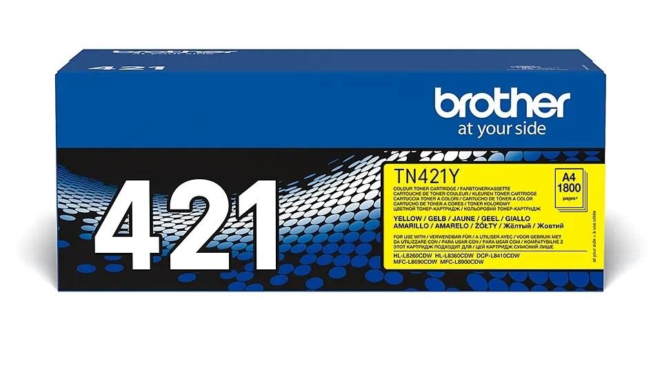 TONER BROTHER TN421Y AMARILLO 1.800 PAGINAS