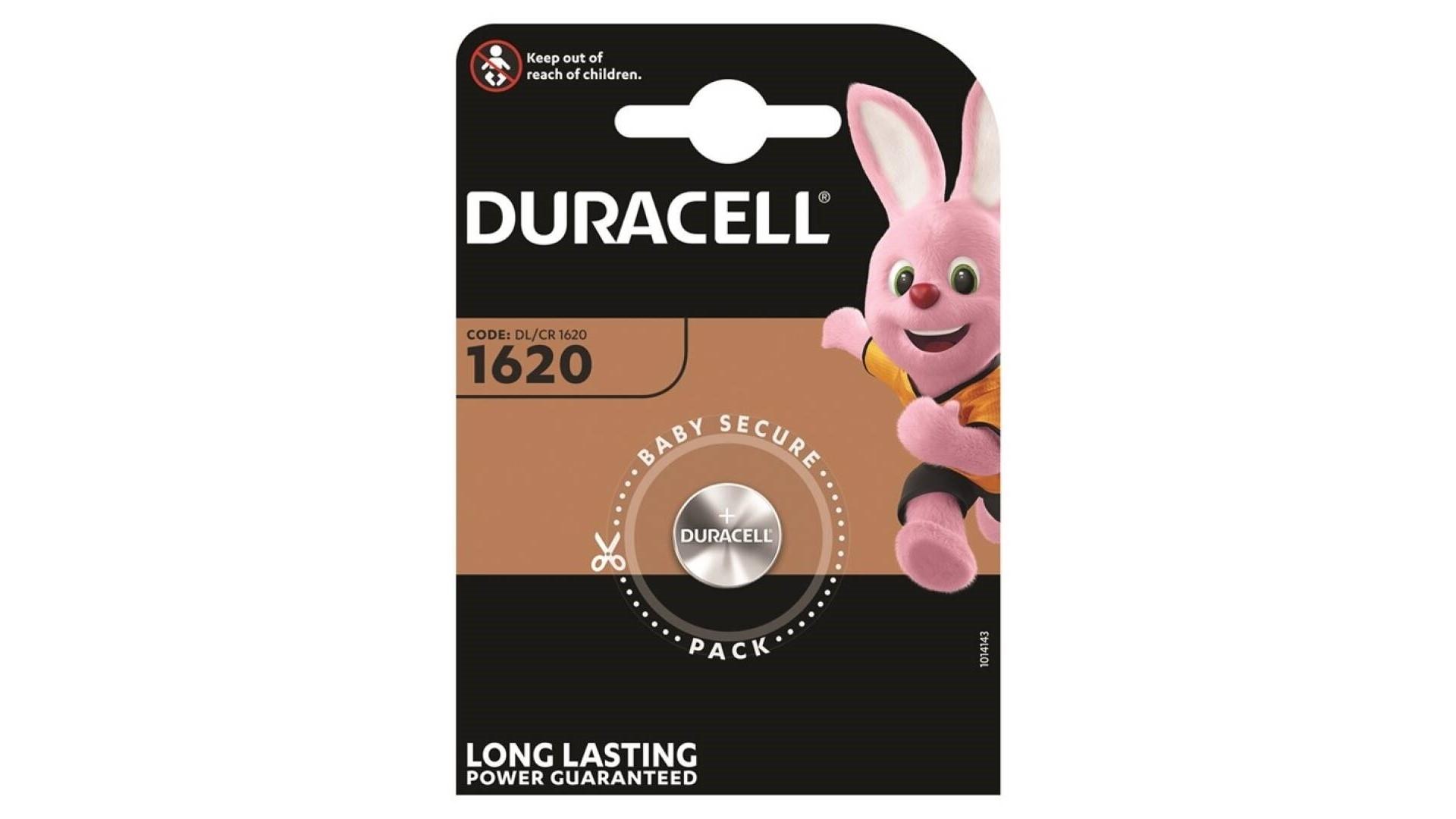 BLISTER 1 PILA DURACELL CR1620