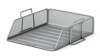 BANDEJA APILABLE METALICA GRIS ERICHKRAUSE STEEL