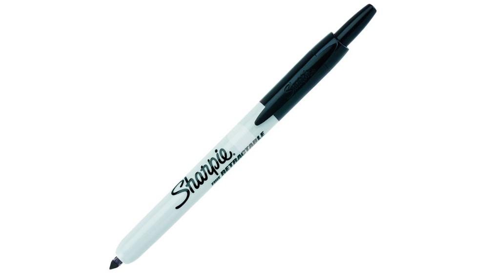 ROTULADOR PERMANENTE SHARPIE RETRACTIL COLOR NEGRO