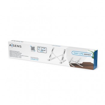 SOPORTE DE SOBREMESA AJUSTABLE PARA PORTATIL / TABLET AISENS COLOR PLATA