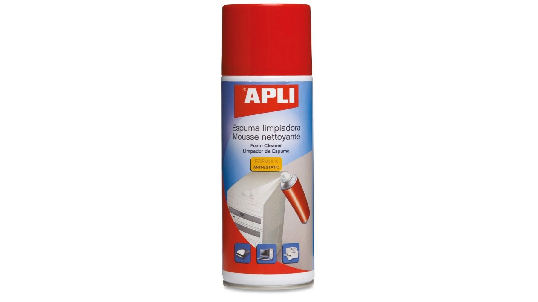 BOTE ESPUMA LIMPIADORA 400 ML APLI 11300