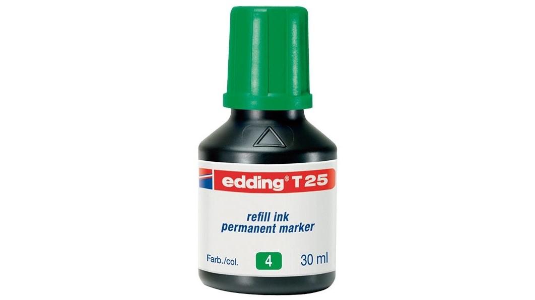 FRASCO TINTA EDDING T-25 VERDE