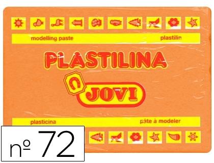 PLASTILINA JOVI 72 NARANJA -UNIDAD -TAMAÑO GRANDE 350 GR