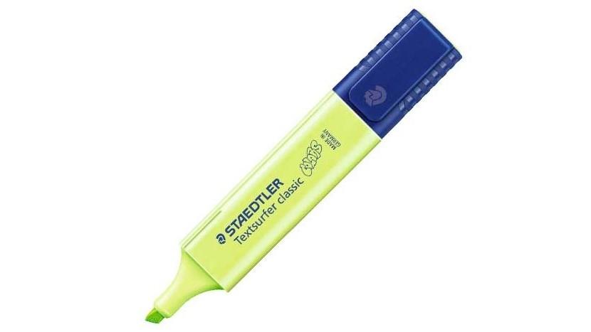 ROTULADOR FLUORESCENTE STAEDTLER TEXTSURFER CLASSIC 364 PASTEL & VINTAGE VERDE LIMA